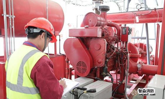 北京消防安装之柴油机消防泵安装