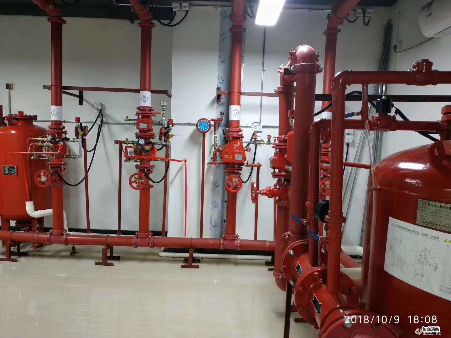 消防水工程改造给水系统高位水箱冻结问题