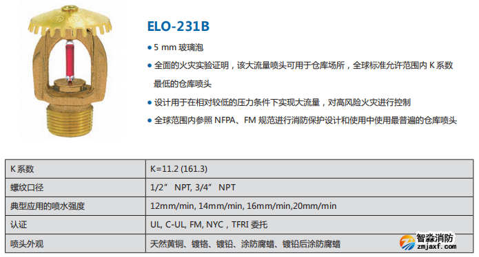 仓库喷淋保护解决方案产品选择